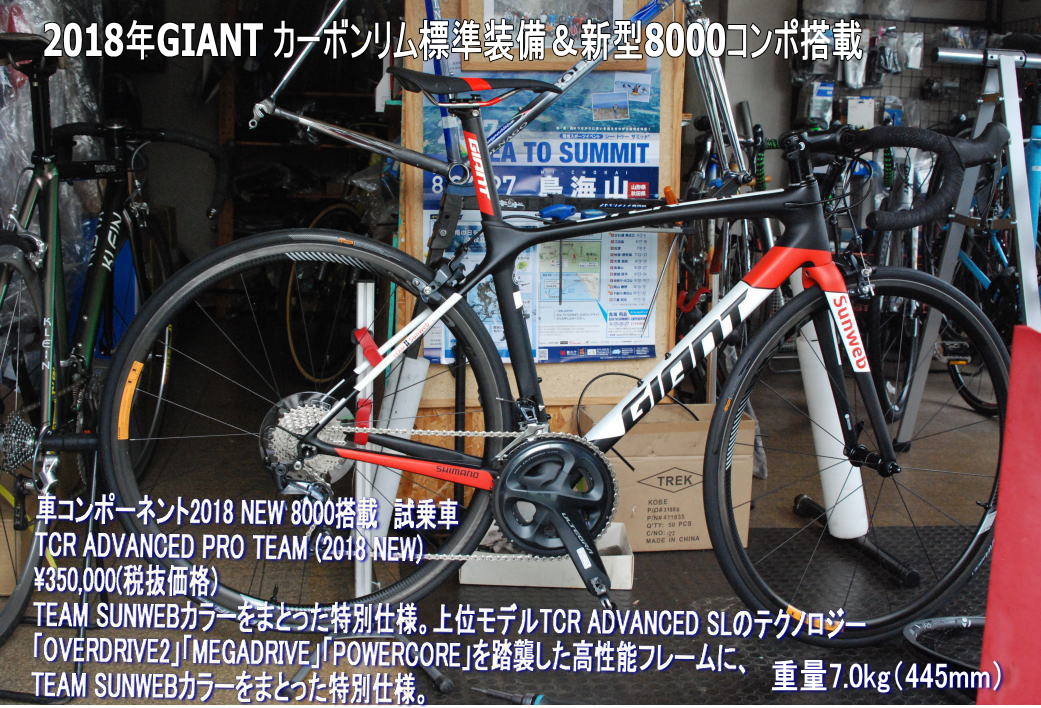 2018GIANTTCRADVANCED PRO TEAM