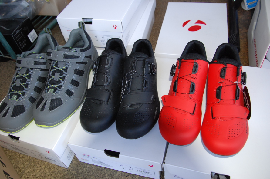 TREK SHOE ビンディングは16.000円税込 SPDは12.000円から